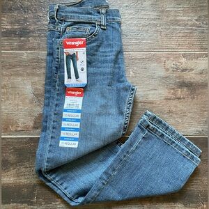 Boys Wranglers Classic Straight Leg Blue Jeans